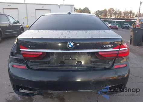2016 BMW 750I xDrive from USA, damaged, VIN WBA7F2C57GG417422